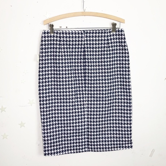 TALBOTS tweed houndstooth pencil skirt - Picture 8 of 10
